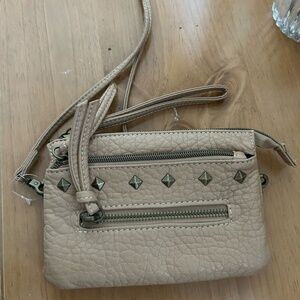 Beige Mini Bag Crossbody